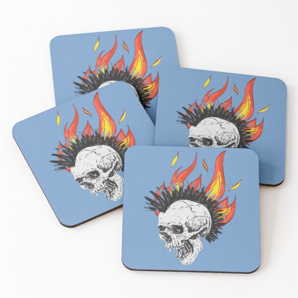 Item preview, Skull with fire designed and sold by H1gh5.
