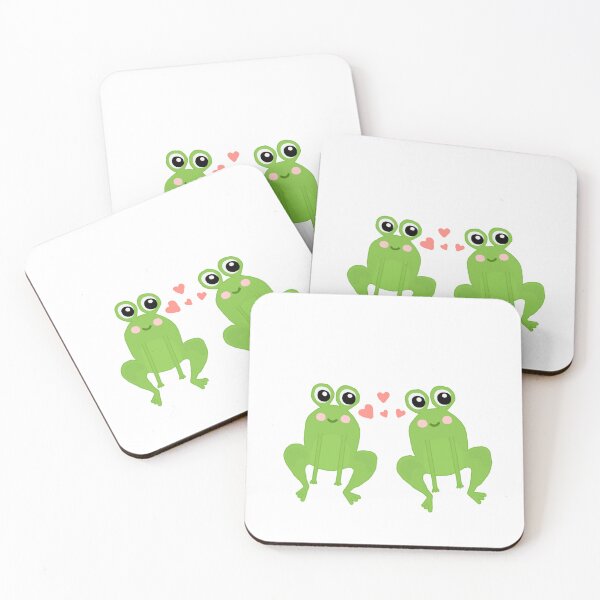 Item preview, Frogs in Love designed and sold by caitycatdesigns.