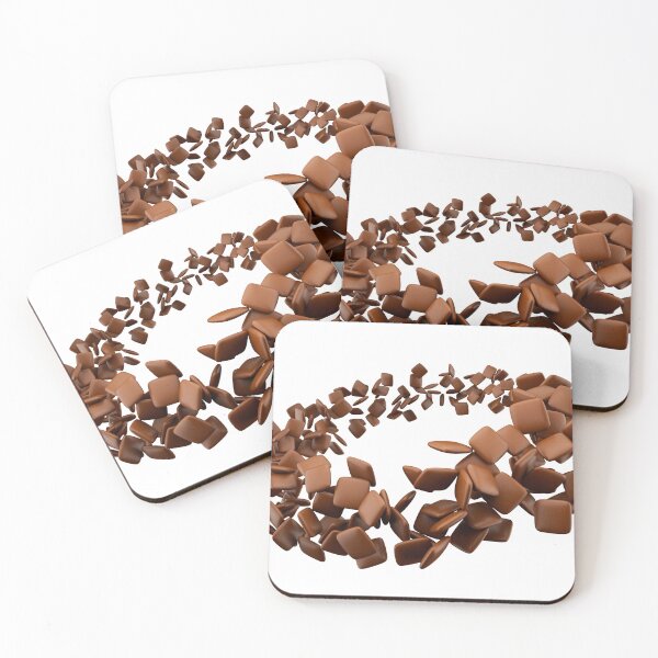 Item preview, Brown Chocolate square shape designed and sold by Hammadalikhn.