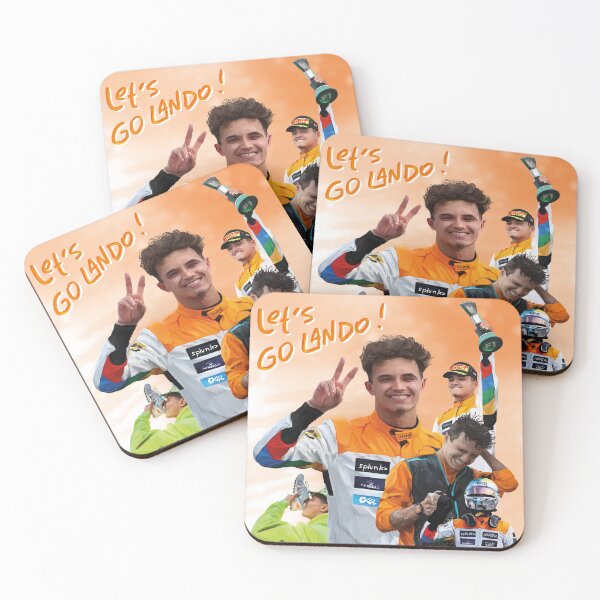 Item preview, Lando Norris, Podium in Silverstone designed and sold by Fiorella Masiello.