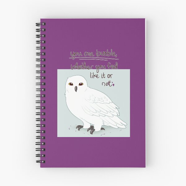 Item preview, You Are Lovable Snowy Owl 	 	 designed and sold by fmdujovt89.