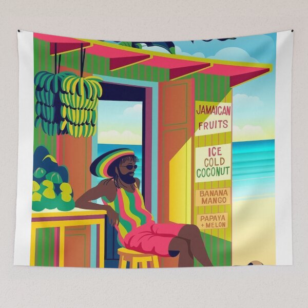 Item preview, Jamaican Fruits Poster designed and sold by oshelley866.