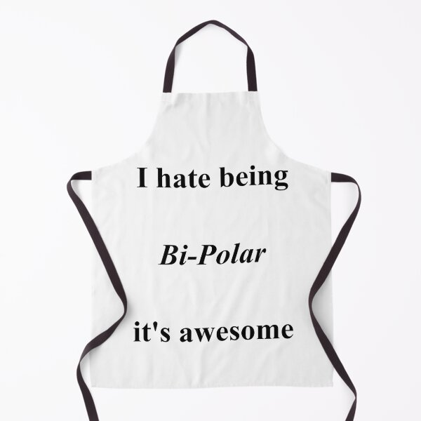 Item preview, I hate being bi-polar it's awesome in black and white By Jonathan P. designed and sold by JonathanP514.