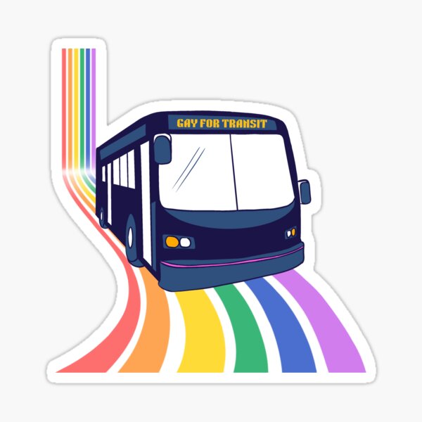 Item preview, Gay for Transit  designed and sold by BitofLiz.