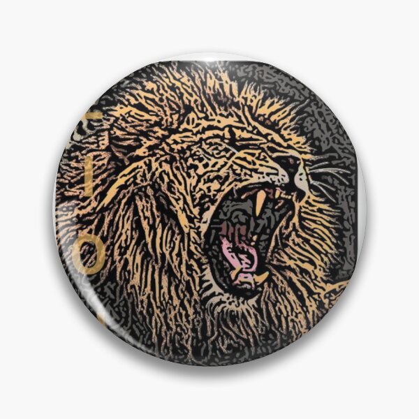 Item preview, Wild Roar: Roaring lion head illustration designed and sold by slikar.