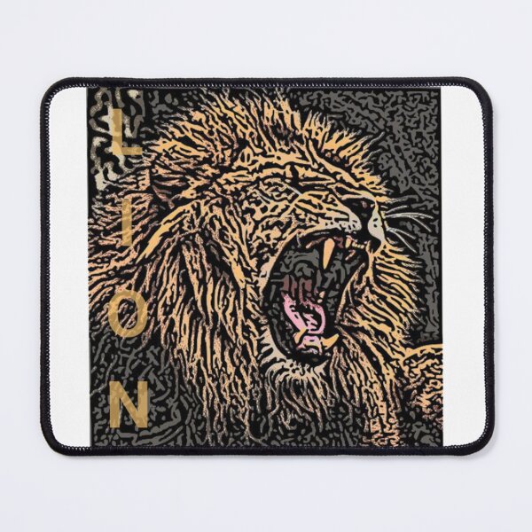 Item preview, Wild Roar: Roaring lion head illustration designed and sold by slikar.