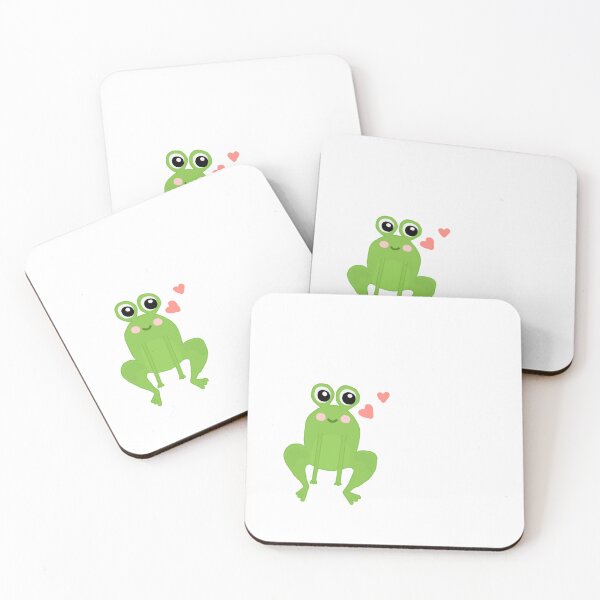 Item preview, Frogs in love Half designed and sold by caitycatdesigns.