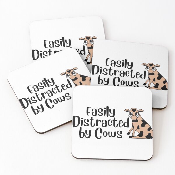 Item preview, Easily Distracted by Cows designed and sold by abdoljalil12.