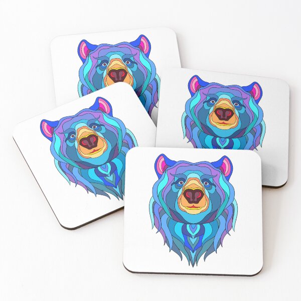 Item preview, Blue Grizzly Bear   designed and sold by ArtofSayankan.