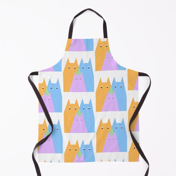 Artikelvorschau, Three Colorful Cats entworfen und verkauft von peachesandfizz.