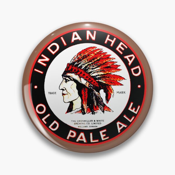 Item preview, Indian Head Old Pale Ale - Vintage Beer Label Art   	 designed and sold by agtksoha9.