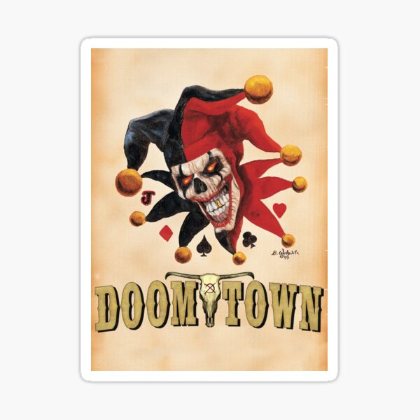Doomtown: Joker Sticker
