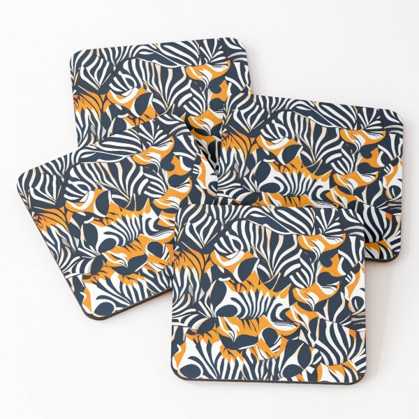 Item preview, zebra abstract pattern designed and sold by Itzjustlife.