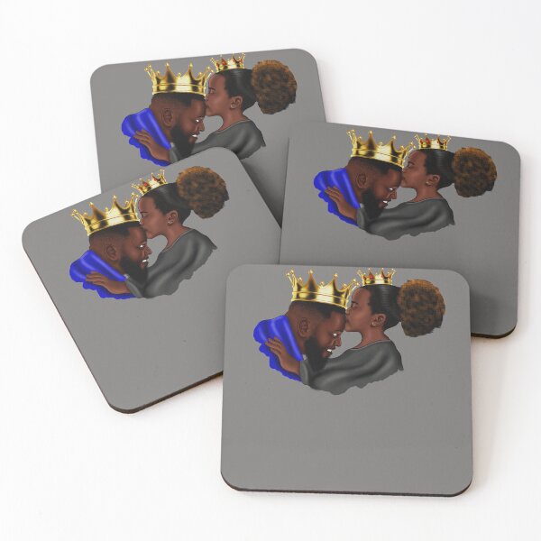 Item preview, African Dad and Daughter, Fathers Day Gift. King and Princess  designed and sold by Logiamerch.
