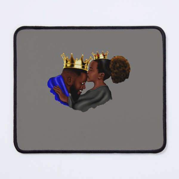 Item preview, African Dad and Daughter, Fathers Day Gift. King and Princess designed and sold by Logiamerch.