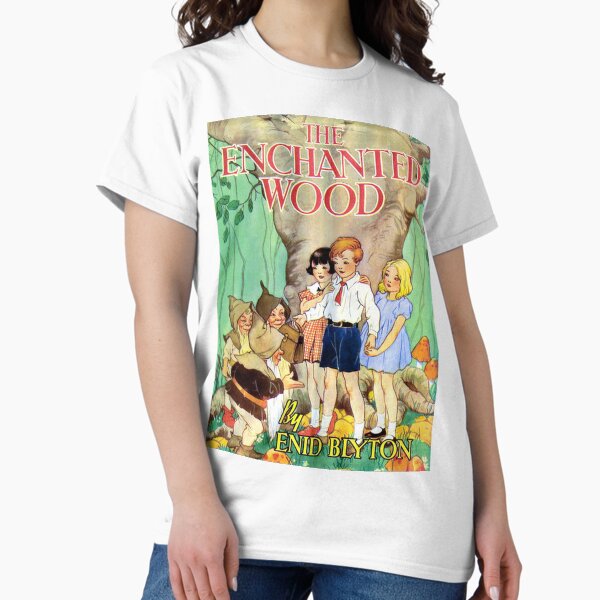 Vista previa del artículo con la obra «El bosque encantado de Enid Blyton», diseñado y vendido por booksnbobs.