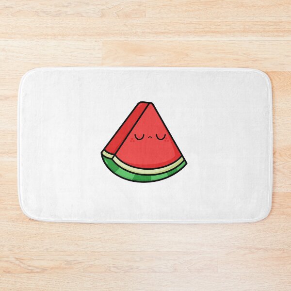 Item preview, Sad Kawaii Cartoon Watermelon Illustration designed and sold by cookingwithten.