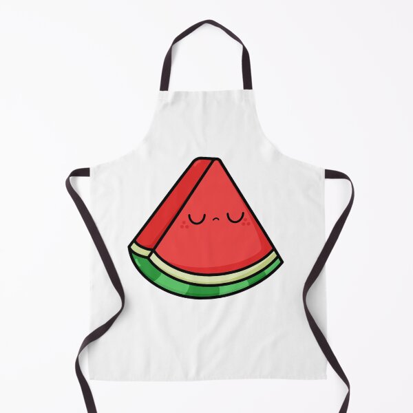 Item preview, Sad Kawaii Cartoon Watermelon Illustration designed and sold by cookingwithten.