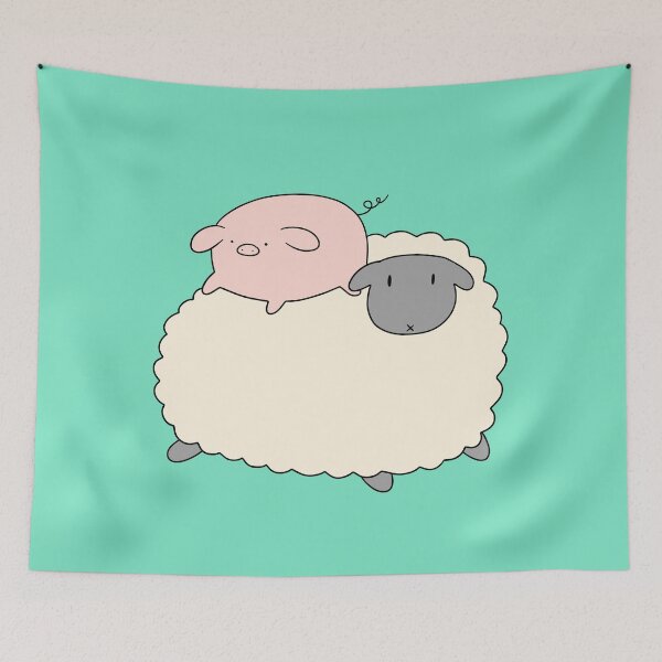Item preview, Sheep and Little Pig designed and sold by SaradaBoru.