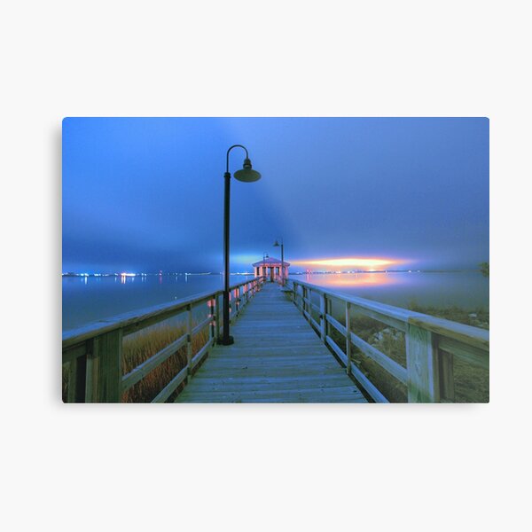 blue nights Metal Print