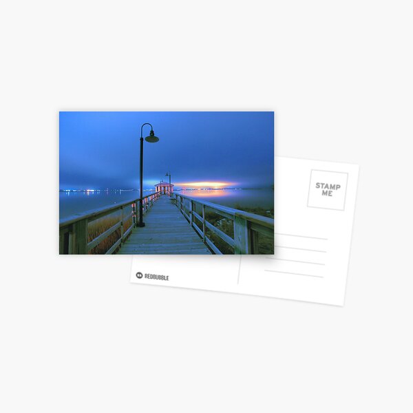 blue nights Postcard