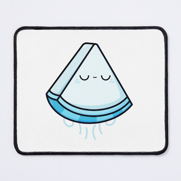 Item preview, Kawaii Cartoon Watermelon Airmelon Illustration designed and sold by cookingwithten.