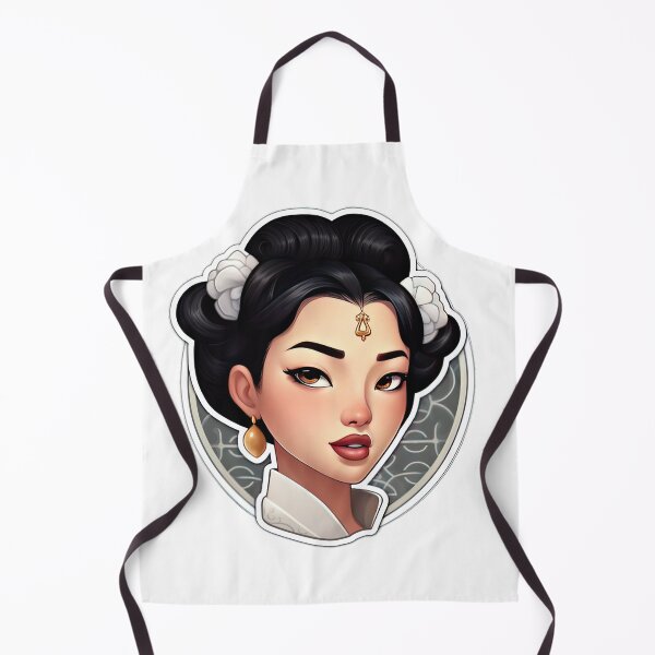 Item preview, Japanese Queen Japanese Princess Wearing White designed and sold by PrincessJessieJ.
