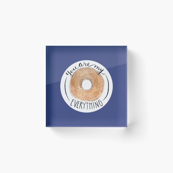 Item preview, You Are My Everything (bagel) Art Print 	 designed and sold by fmdujovt89.