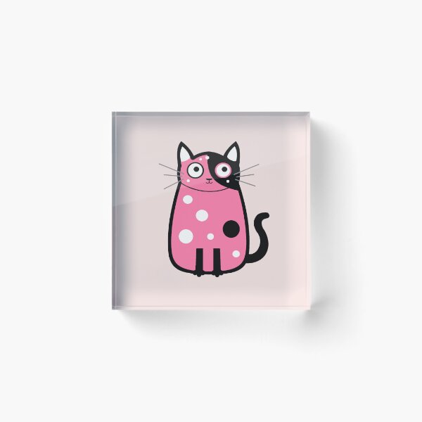 Item preview, Bubblegum Pink Cat designed and sold by Kim Arnott.