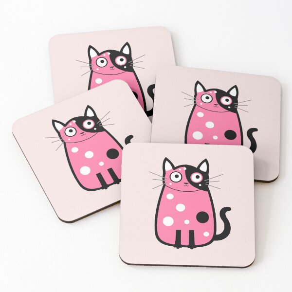 Item preview, Bubblegum Pink Cat designed and sold by Kim Arnott.