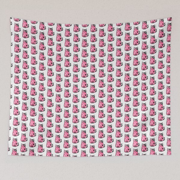 Item preview, Bubblegum Pink Cat designed and sold by Kim Arnott.