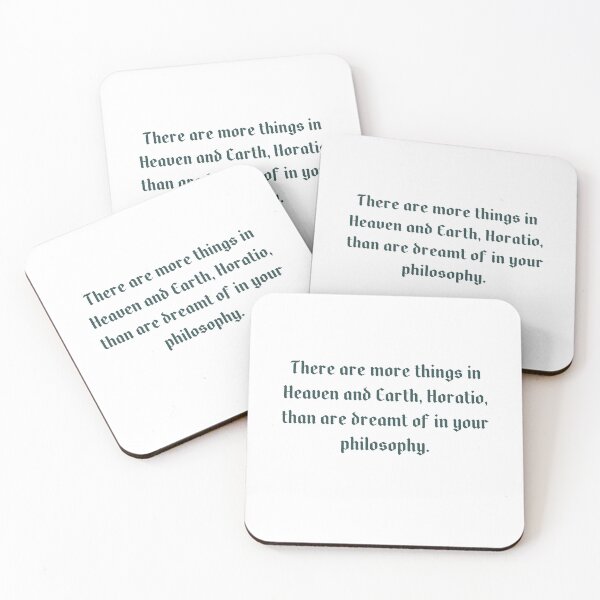 Item preview, Shakespeare's Universe - Hamlet Quote Masterpiece designed and sold by wordartistry.