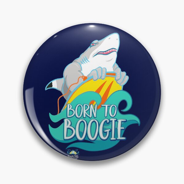 Item preview, Born to Boogie Shark designed and sold by StressFreeThds.