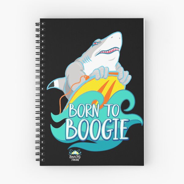 Item preview, Born to Boogie Shark designed and sold by StressFreeThds.