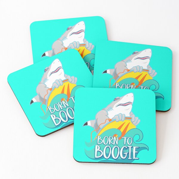 Item preview, Born to Boogie Shark designed and sold by StressFreeThds.
