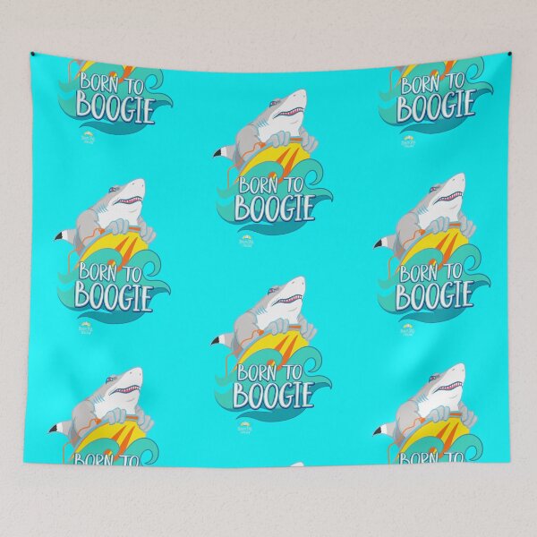 Item preview, Born to Boogie Shark designed and sold by StressFreeThds.