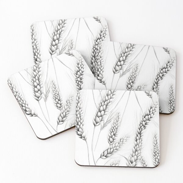 Item preview,  Black and White Sheaf of Wheat  designed and sold by EvgeniiaSim.