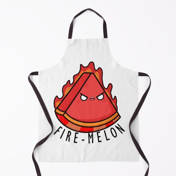 Item preview, Kawaii Cartoon Watermelon Firemelon Illustration designed and sold by cookingwithten.