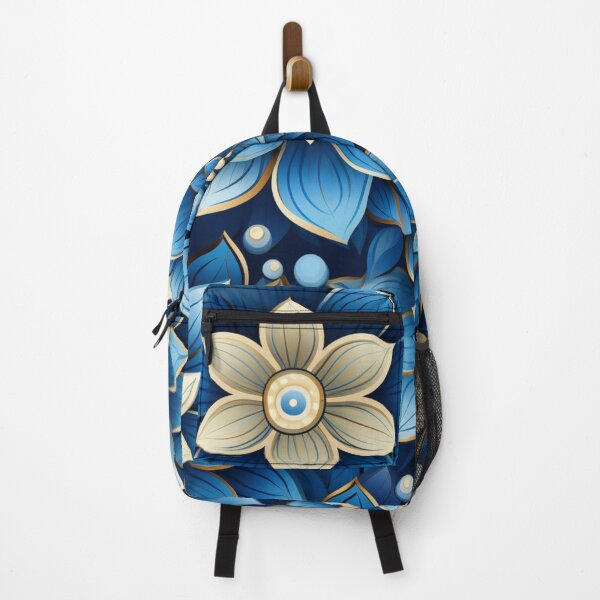 Item preview, Blue floral,design designed and sold by Desiyuchi.