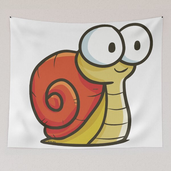 Item preview, Victor the snail designed and sold by TeddyPrint.
