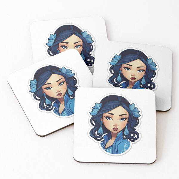 Item preview, Chinese Queen Chinese Princess Wearing Blue designed and sold by PrincessJessieJ.