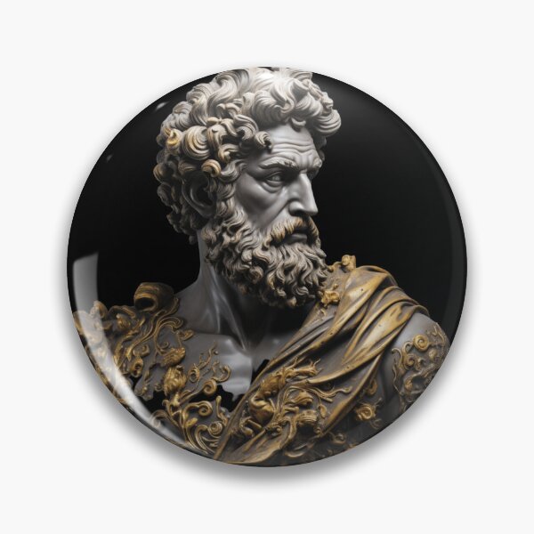 Item preview, Marcus Aurelius - The Regal Stoic  designed and sold by The Stoic Sigma.