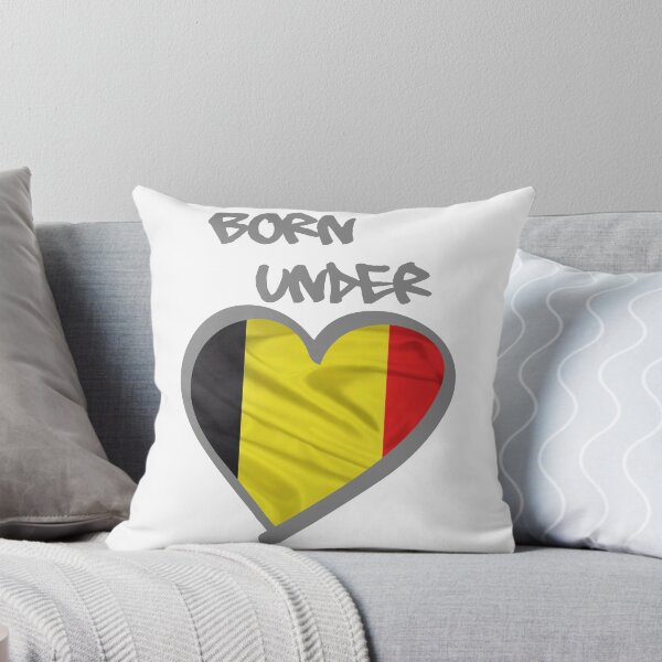 Item preview, Born Under Belgian Flag designed and sold by LionInt.