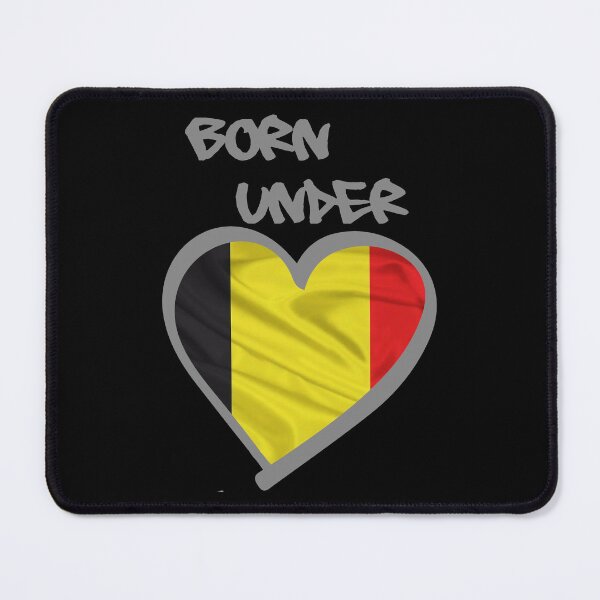 Item preview, Born Under Belgian Flag designed and sold by LionInt.