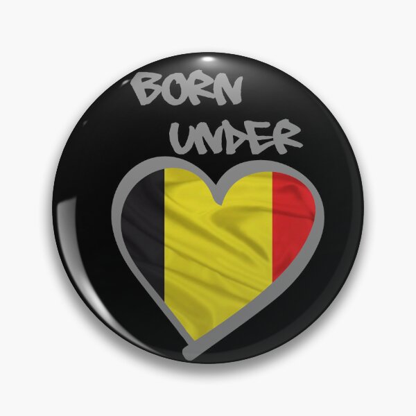 Item preview, Born Under Belgian Flag designed and sold by LionInt.
