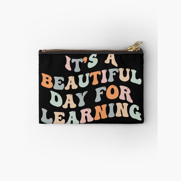 Item preview, It's Beautiful Day For Learning Retro Teacher Students Women  designed and sold by TypoArtist.