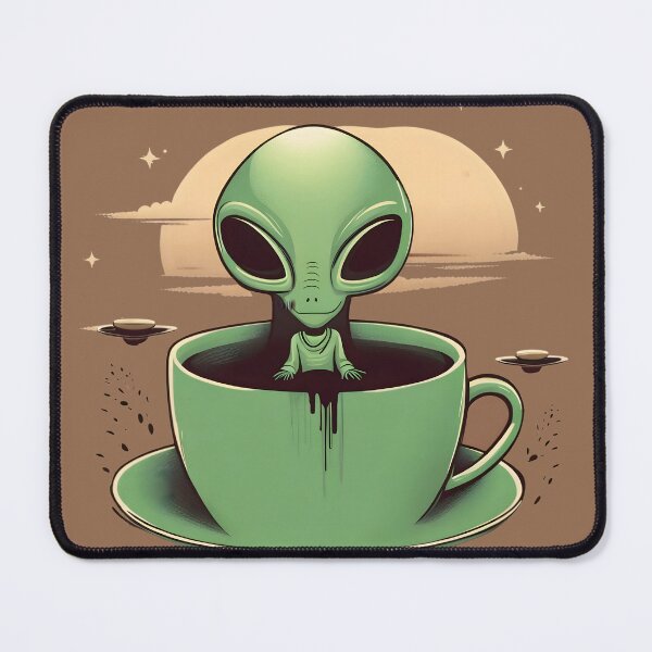 Item preview,  Alien Coffee Invasion - Coffee designed and sold by SafiannaSpace.