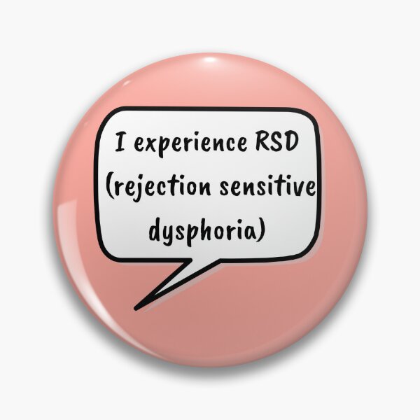 Item preview, I experience RSD (rejection sensitive dysphoria) designed and sold by RandomlyRainbow.