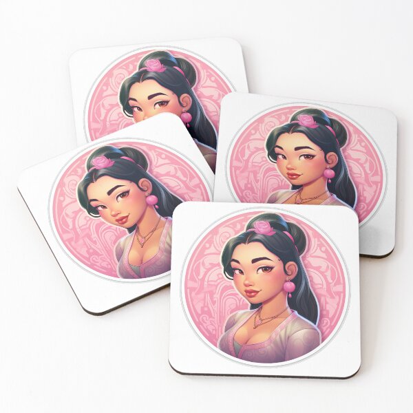 Item preview, Taiwanese Queen Taiwanese Princess Wearing Pink designed and sold by PrincessJessieJ.