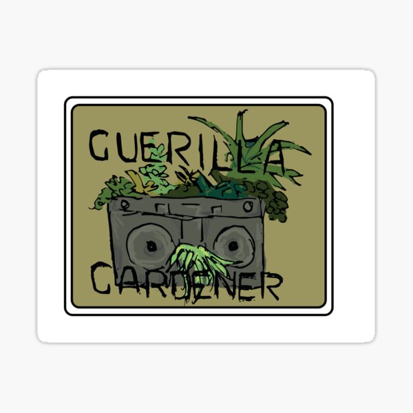 Item preview, Guerilla Gardener designed and sold by Becca Krauss.
